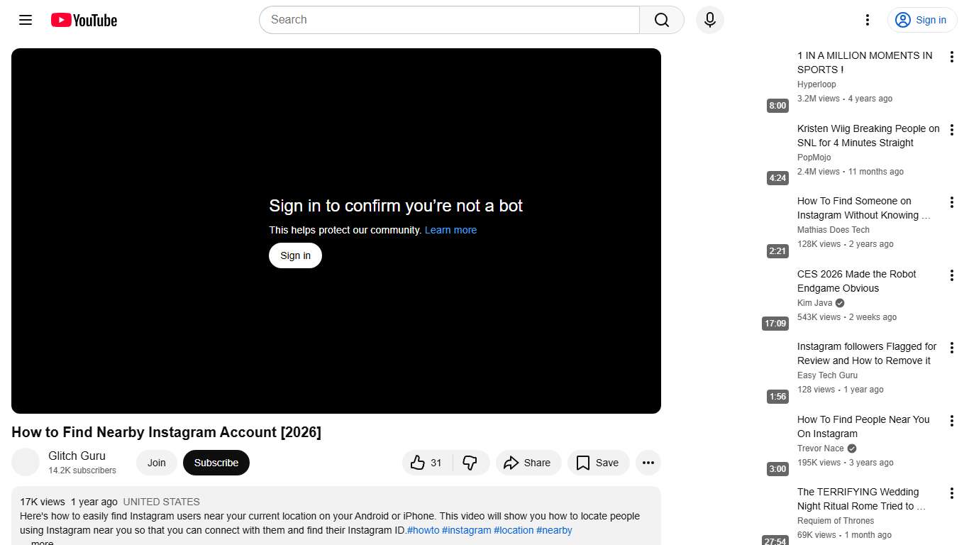 How to Find Nearby Instagram Account [2026] - YouTube